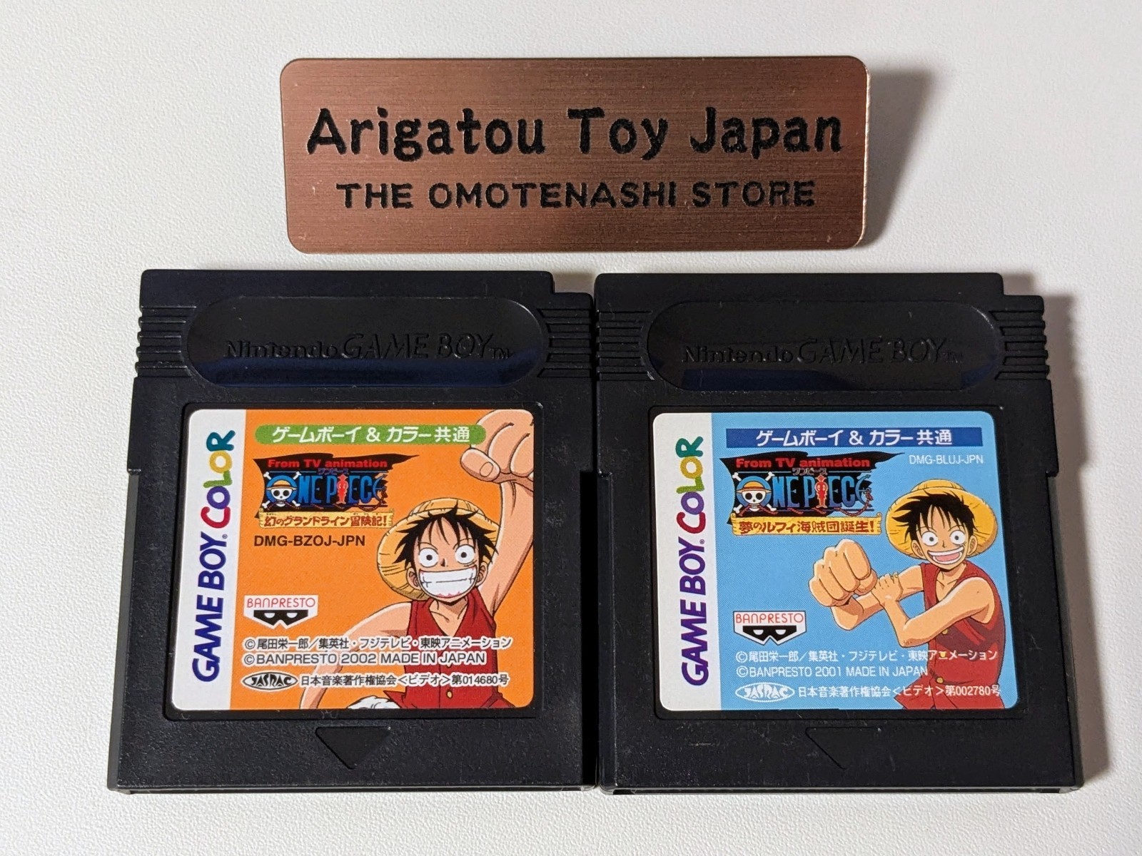 GBC One Piece Dream Luffy Phantom Grand Line set Nintendo Gameboy Color Japan