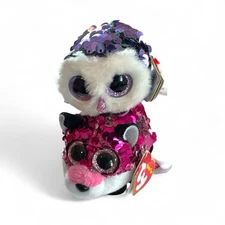 Teeny Tys Stackables Sequin Moonlight Jewel Cute Plush Toys W Tags