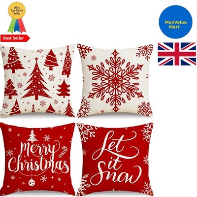 Bezaubernde 18x18 Weihnachten Kissenbezüge - Perfektes Weihnachtsgeschenkset