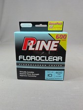 Clear 10Lb 600 ydsP-Line Florocarbon Coated Fishing Line