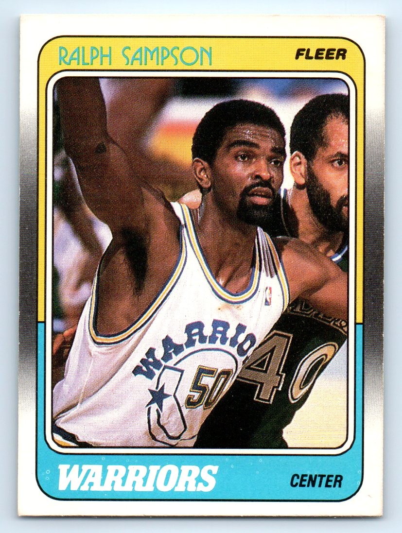 1988-89 Fleer #49 Ralph Sampson Golden State Warriors