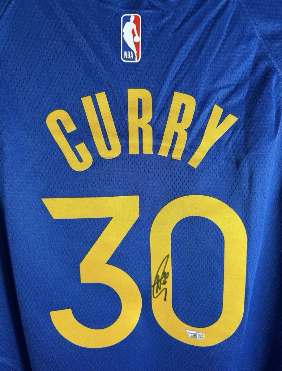 Stephen Curry Fanatics Authentic NBA Original Autographed Jerseys
