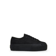 Superga - Sneakers Donna 3790 Platform Jersey Lame Leggera