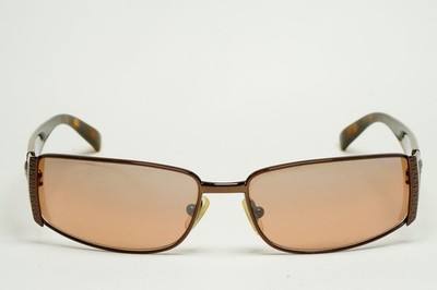 Versace Sunglasses 2003 Vintage Rectangle Brown Mirror MOD  display picture 3