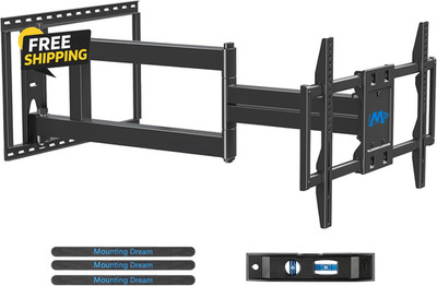 Long Arm TV Wall Mount for 42-94 Inch Tvs, 40'' Long Extension TV Mount Bracket