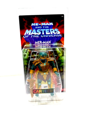 MOTU Mattel Masters Of The Universe Cartoon Collection 200x Mer-Man SEALED (M1)