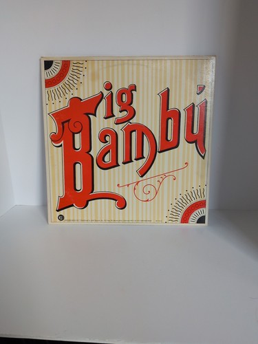 Cheech and Chong Big Bambu 1972 LP mit Rollpapier Schallplatte Album Vinyl