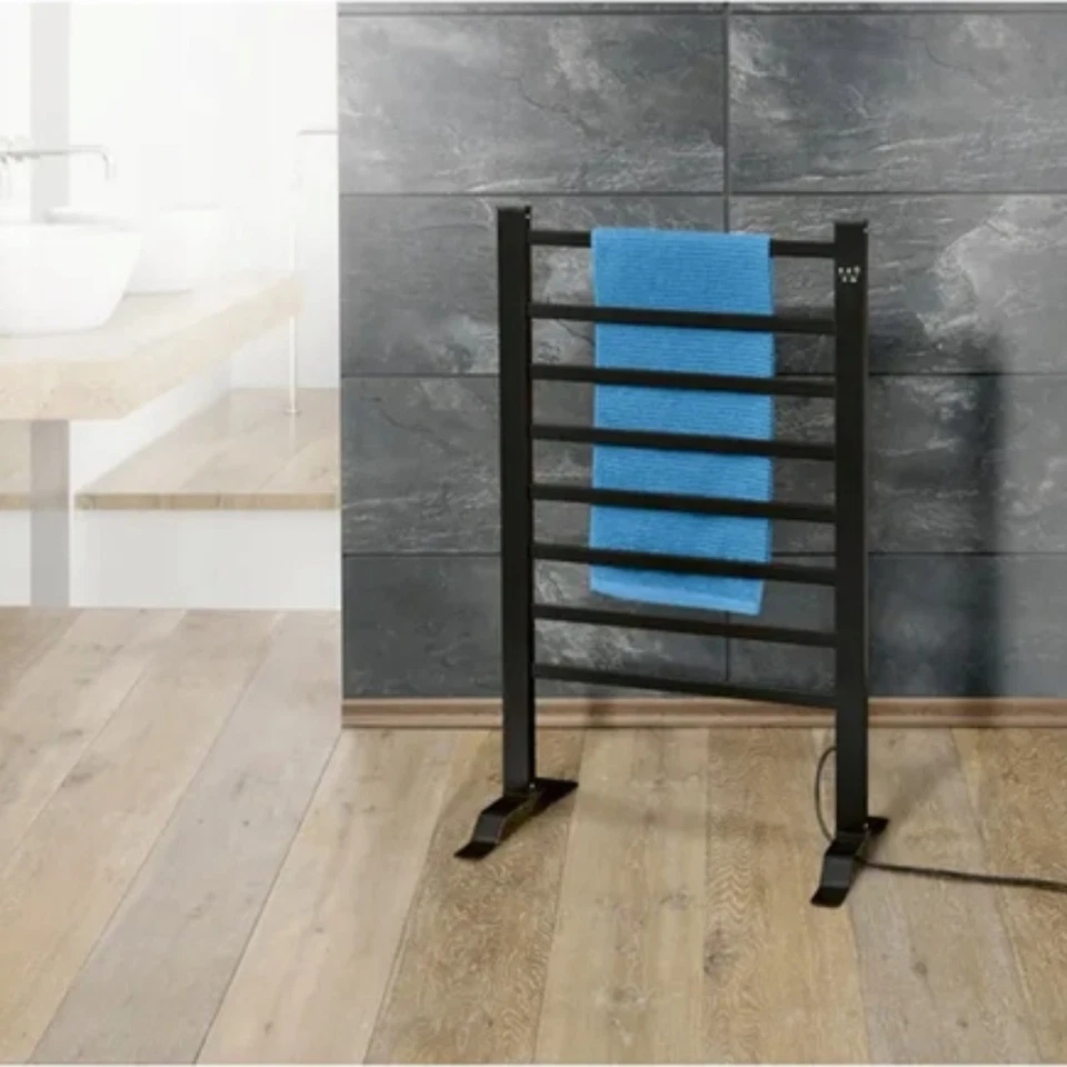 Silvercrest SHH 150 Termoarredo elettrico radiatore da parete 530x115x860 nero - Immagine 3 di 4