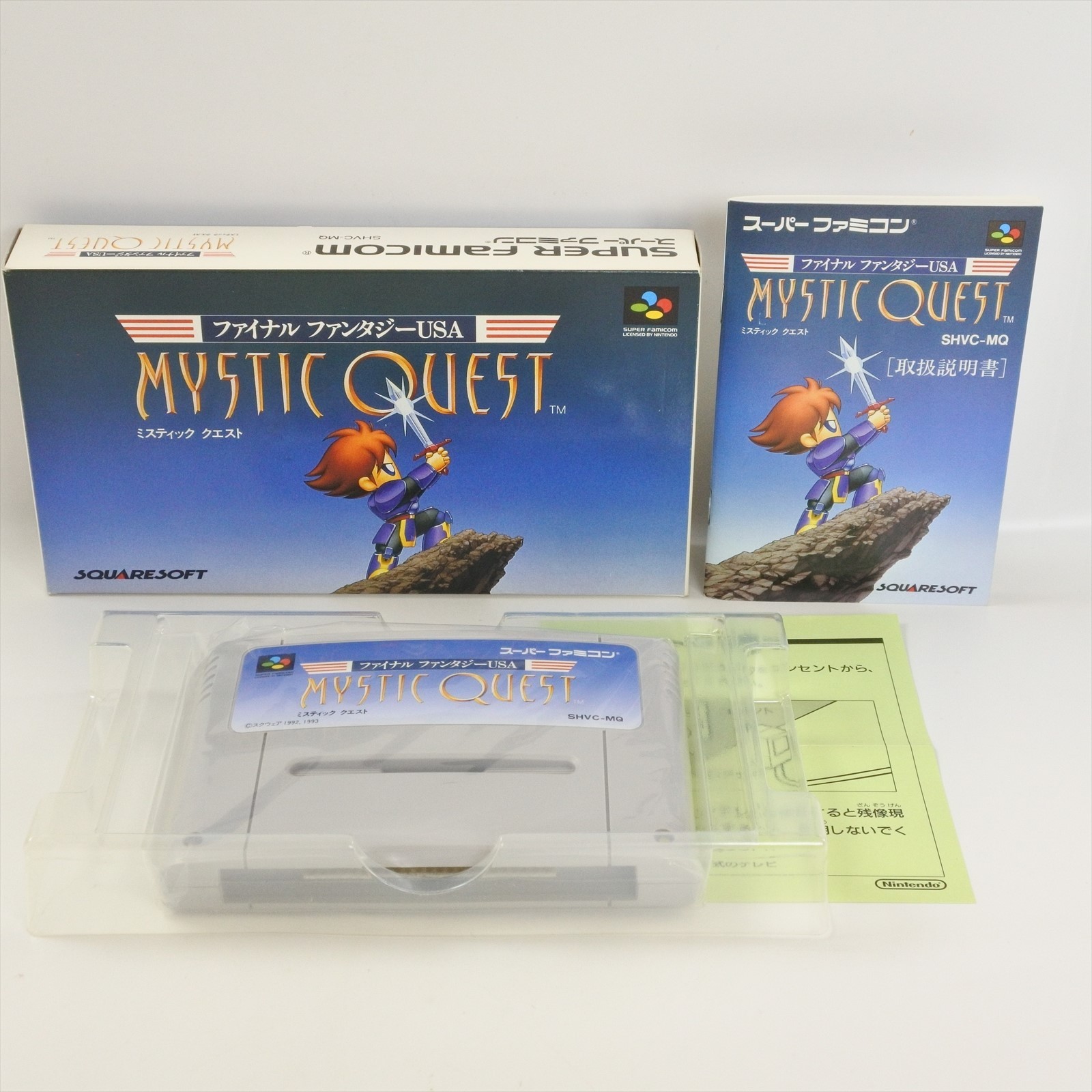 FINAL FANTASY USA MYSTIC QUEST FF GOOD Super Famicom Nintendo 2311 sf