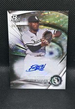BRYAN RAMOS 2022 Bowman Platinum Ice 29/50 AUTO WHITE SOX