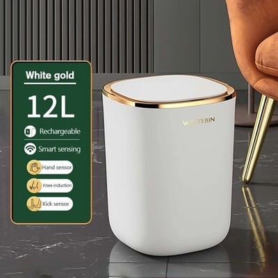 12L Smart Sensor Mülleimer Mülleimer Automatischer Mülleimer für Küche Bathrom