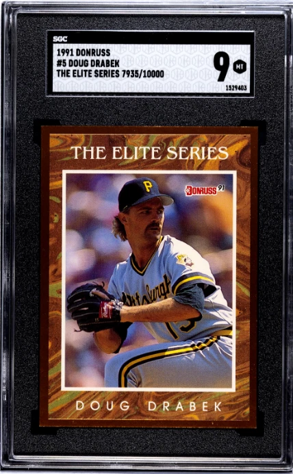 Doug Drabek trading card