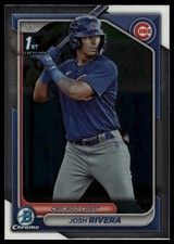 2024 Bowman #BCP-115 Josh Rivera Chrome Prospects 1st Bowman