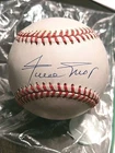 Willie Mays Autograph Official National League Baseball PSA DNA Giants 66388