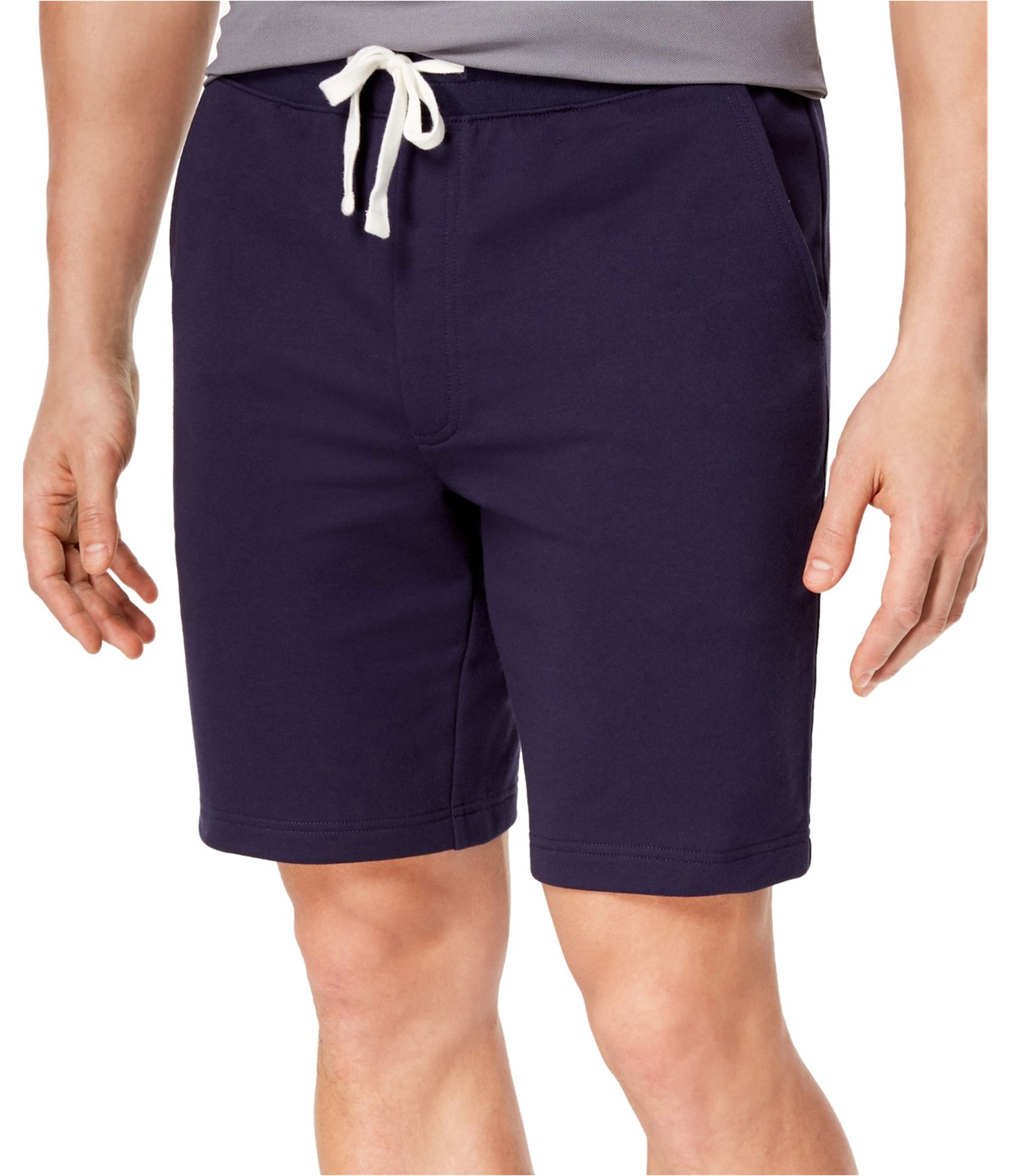 Мужские трикотажные повседневные шорты для прогулок Club Room синие Маленькие 4690₽