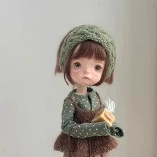 1/6 BJD Doll SD Cute Girl Resin Ball Joint Bare Doll Toy W/Eyes Face Makeup Gift