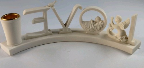 Millennium Figurine By Roman Inc LOVE Candle Holder Handcrafted #43826 - Picture 2 of 14