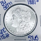 1881 O BU UNCIRCULATED MORGAN SILVER DOLLAR AUTHENTIC U.S.MINT FREESHIPPING 5765