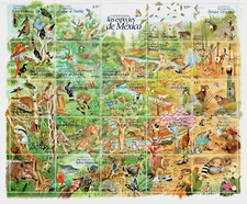 Mexico 1995 - Endangered Species (Large) Sheetlet - MNH.........CV$30