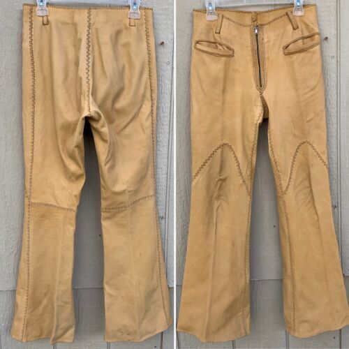 Leather Vintage Pants for Women for sale | eBay