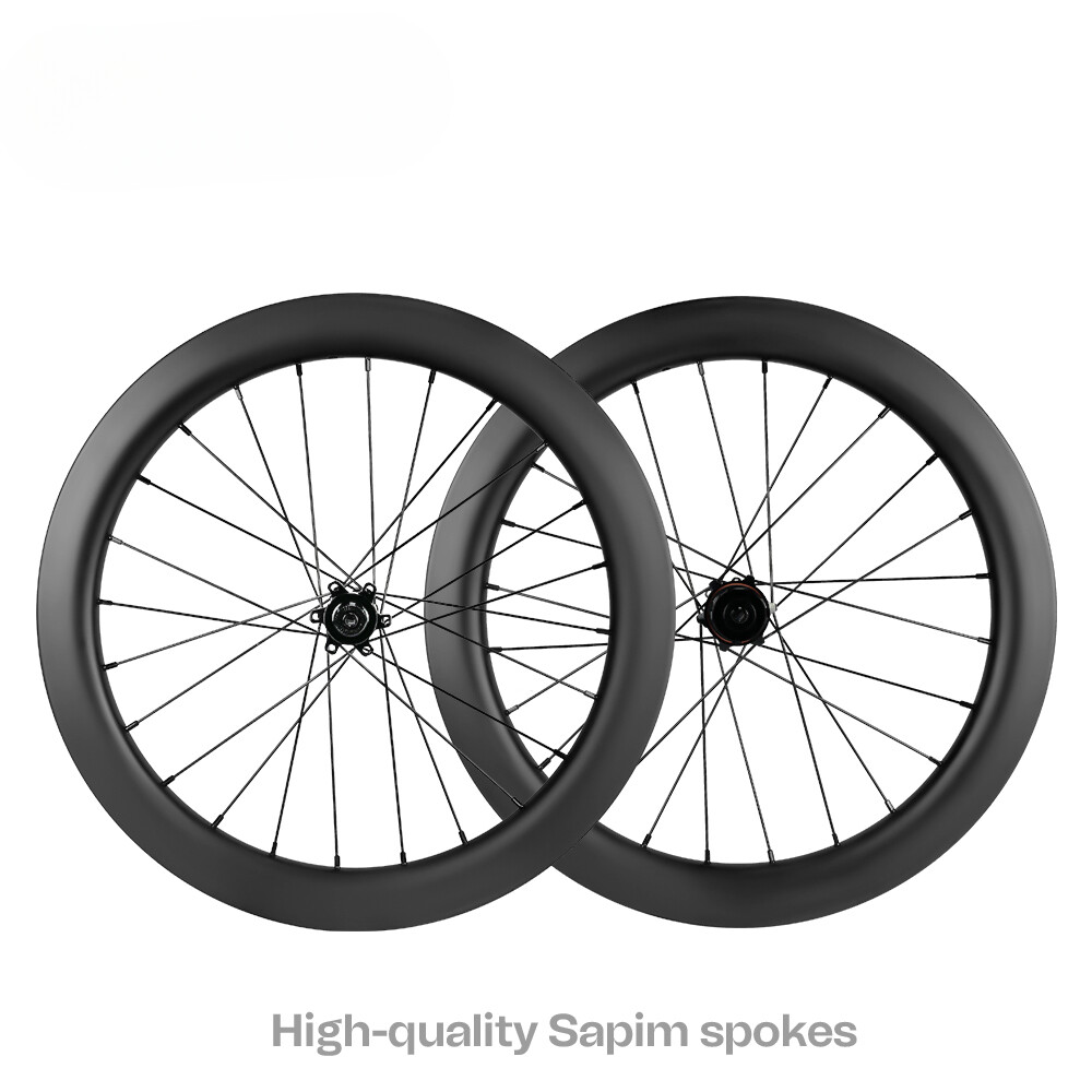 Set ruote Bridy 20 pollici in carbonio per bici pieghevole