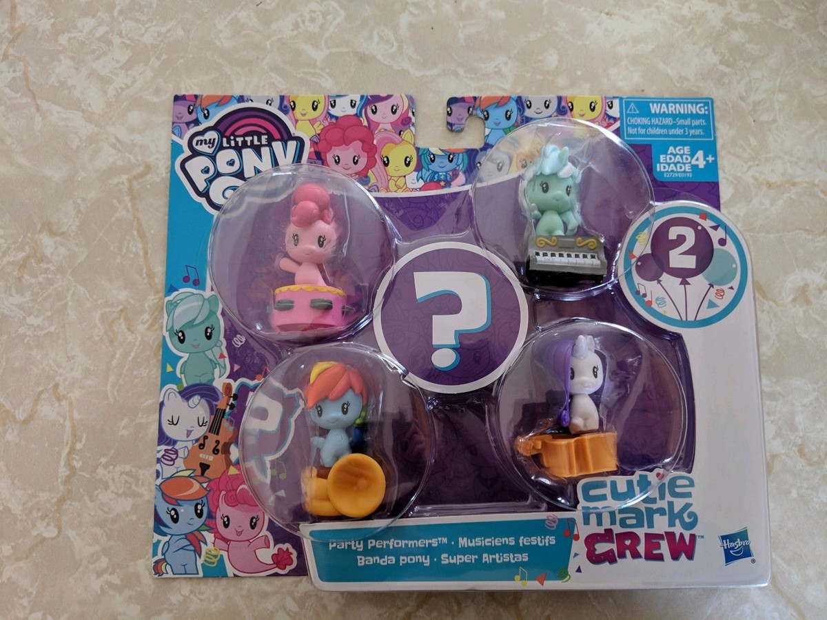 My Little Pony Cutie Mark Crew 5 Pack Party Performers SERIES 2