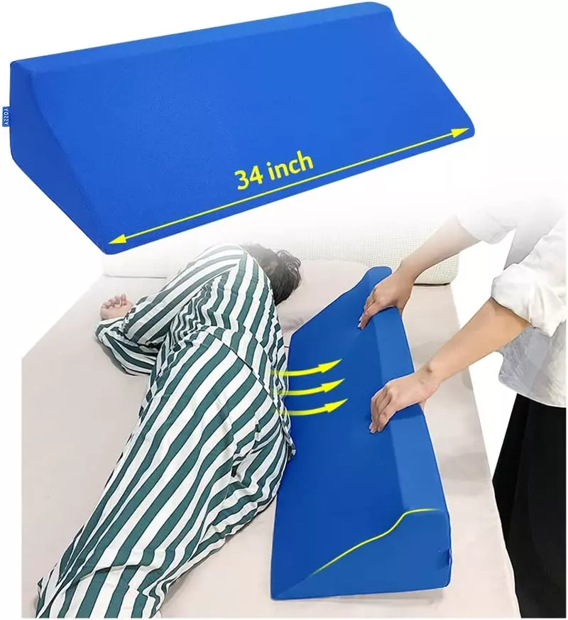Wedge Pillow for Sleeping Bed Foam Body Positioning Wedges Adults Hospital Incli