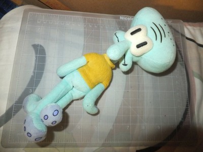SpongeBob Squidward Tentacles Ty Beanie Baby Plush 2004 Rare Retired | eBay