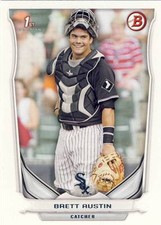 (50) 2014 Bowman Draft Picks BRETT AUSTIN Rookie Card LOT #DP104 White Sox