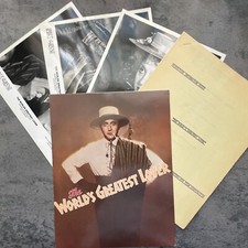 The World&rsquo;s Greatest Lover 1977 Premiere Day Program, Brochure & Set of 3 Photos