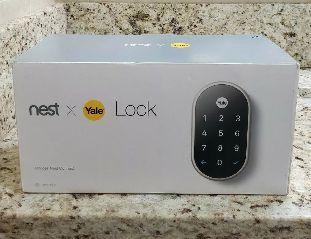 Google Nest x Yale Digital Smart Door Lock With Nest Connect RB