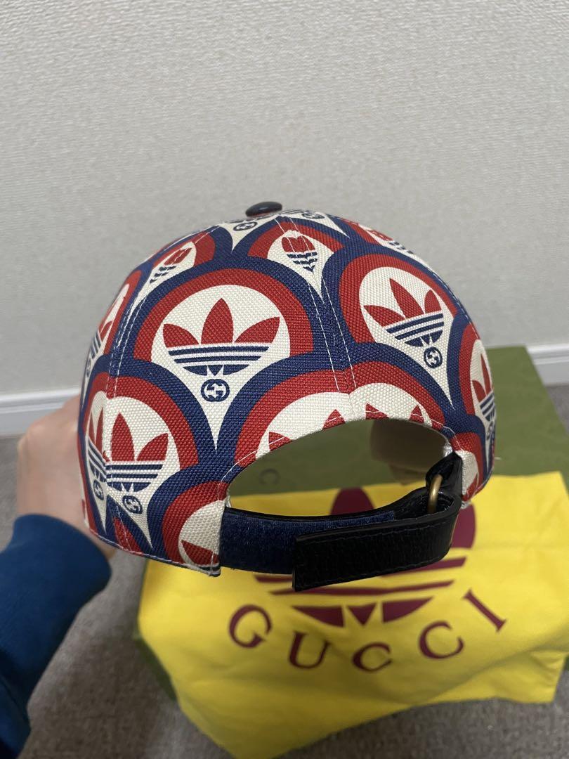 Gucci x Adidas Collaboration Cap Hat W/Box, Storage Bag | eBay
