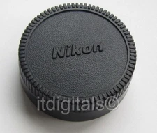 2x Rear Lens Cap For Nikon Nikkor F mount Lenses VR AF DX End Dust Safety Cover 