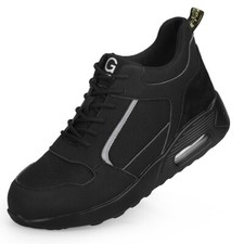 Mens Steel Toe Cap Work Boots Safety Shoes Womens Air Trainers Lightweight ESD