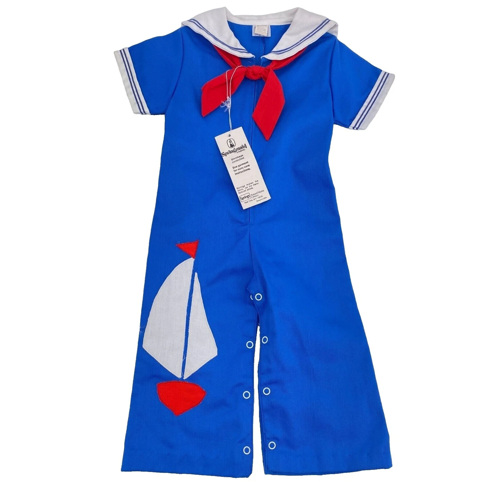 Mezcla de algodón Casual Vintage Jumpsuits & Rompers para Niños