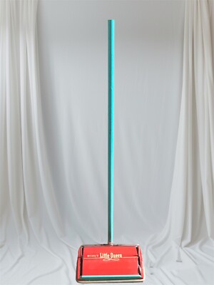 Vintage Bissell Little Queen Toy sweeper Red metal Carpet/Floor | eBay