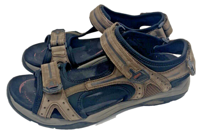 Mens Abeo Cayucos Sport Sandals Brown Bio System Leather Sz 9.5 Mens Abeo Cayucos Sport Sandals Brown Bio System Leather Sz  main image 2