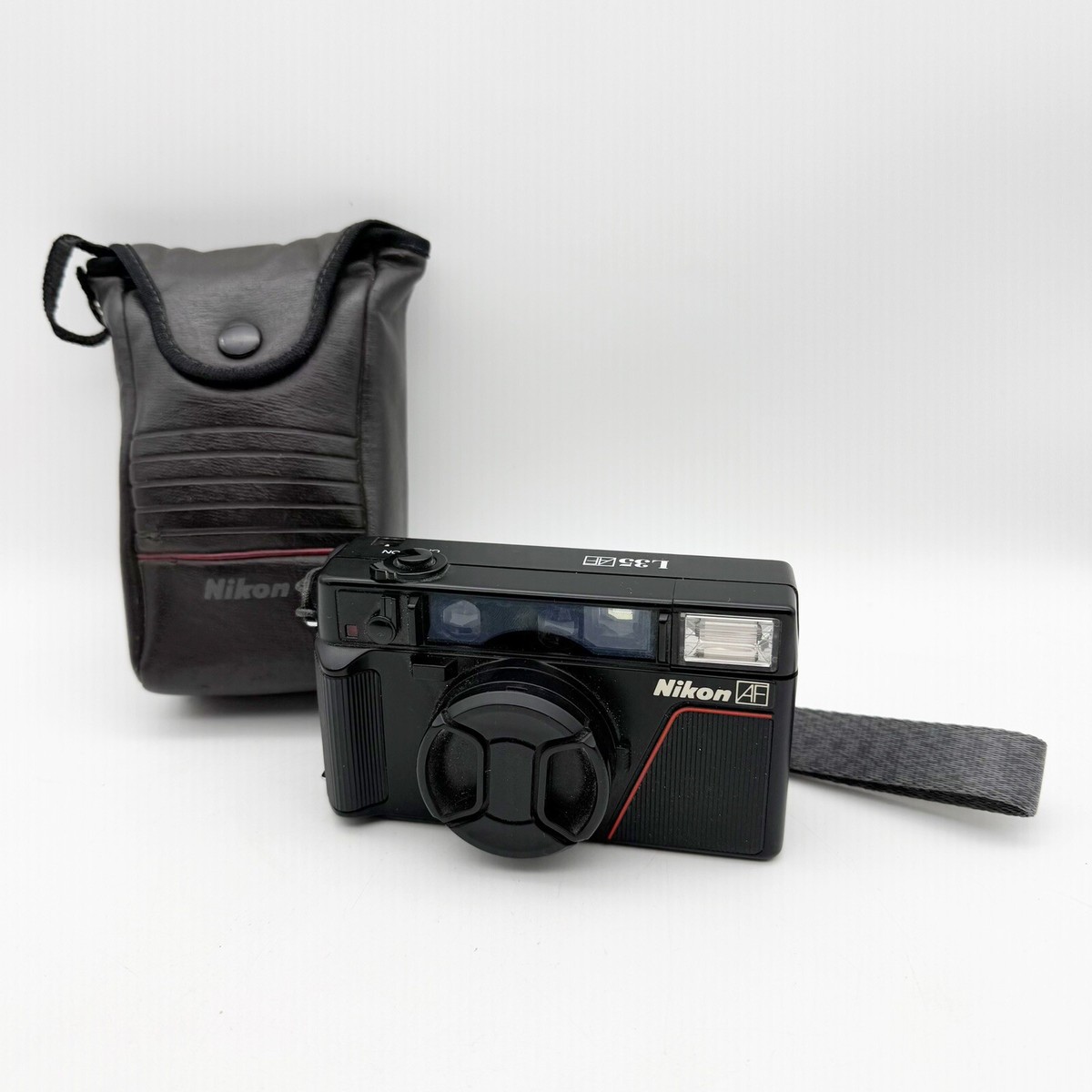 Nikon L35AF ISO 25-400 35mm Point and Shoot Film Camera Works | eBay