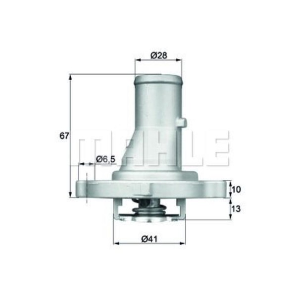 Mahle Thermostat KüHlmittel Mit Dichtung 87°C FüR Fiat Panda Punto TI 68 87D-image