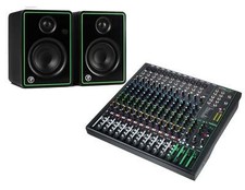 Monitor da studio Mackie CR5-X + mixer ProFX16v3 16 canali USB ed effetti