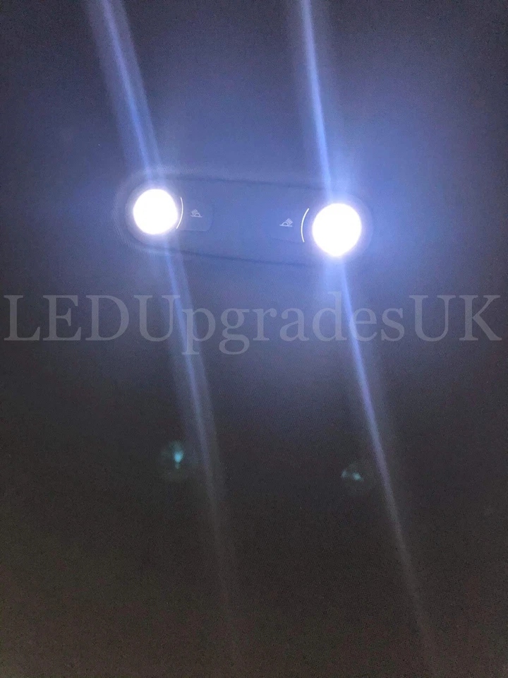 Kit de luz interior LED AUDI Q5 SQ5 blanco completo actualización + matrícula Foto 3 de 4