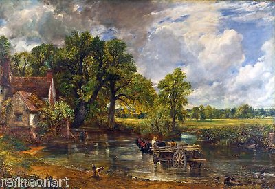 Art John Constable The Hay Wain Fine Giclee Print Canvas