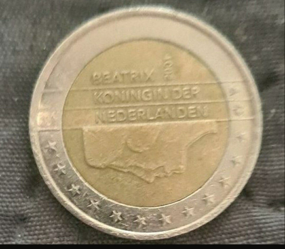 Niederländische 2-Euro-Münze Beatrix Königin der Niederlande 2001 | eBay.de