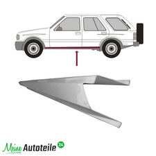 Einstiegsleisten Schutz Für Opel Frontera 2024-2025 - 4-tlg. Edelstahl Set