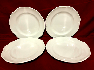 Villeroy Boch La Scala White Set Of Salad Plates 8