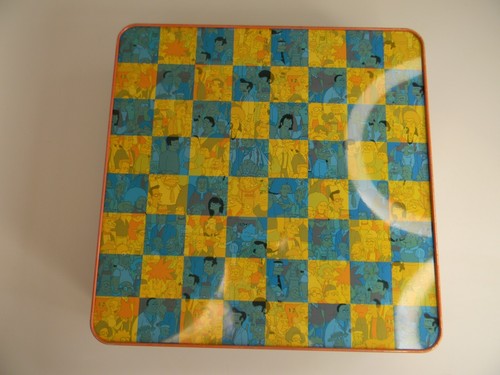 The Simpsons Chess Set In a Collectors Tin Box (the Box Doubles As Board) - Picture 6 of 7