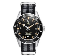 James Bond  007 SPECTRE Watch 41 mm Custom Mod Sapphire Crystal 100 Meters Dive