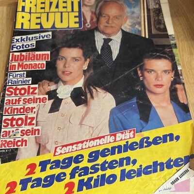 Zeitschrift ''Freizeit Revue'' Nr. 22 v. 05.2022  Jubiläum in Monaco Fürst Rainier