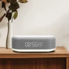 Multifunction Digital Alarm Clock Wireless Charger Station LED Light Thermometer