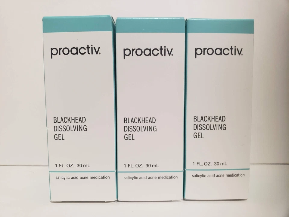 Lote de 3 - Gel disolvente de espinillas Proactiv 1 oz - Nuevo en caja - Exp 9/2025 Foto 4 de 4